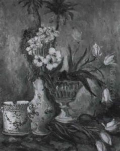 A Still Life With Flowers by Pierre Laprade