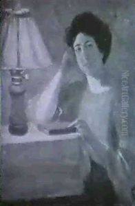 Abendliche Lesestunde by Pierre Laprade