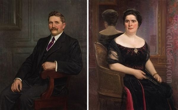 Retratos De Dama Y Caballero - view 1