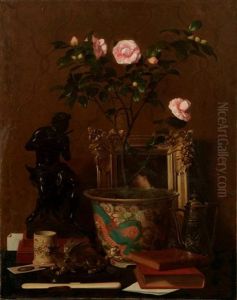 Nature Morte Au Bol Chinois by Jules Larcher