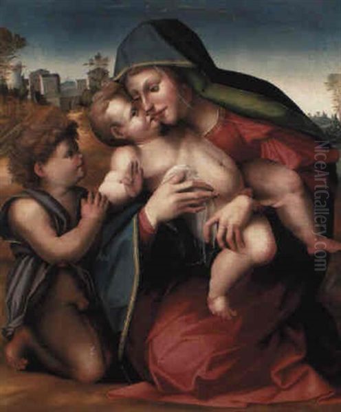 The Madonna And Child With The Infant St. John The Baptist - view 1