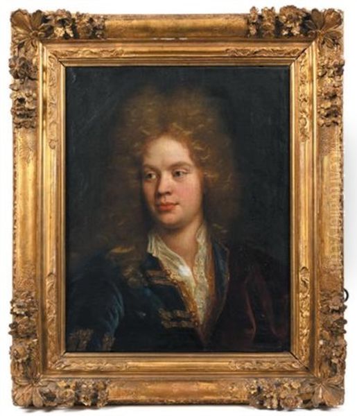 Portrait De Jeune Homme A La Veste Bleue - view 1