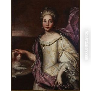 A Lady Of Quality by Nicolas de Largilliere
