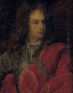 Portrait D'homme by Nicolas de Largilliere