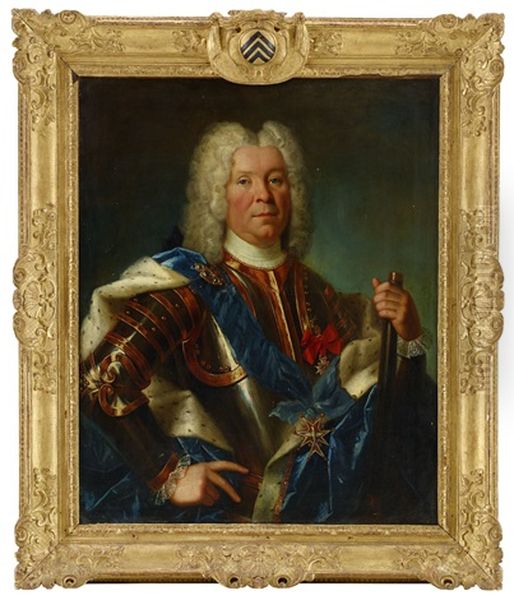Portrait Of Charles-eugene, Duke Of Levis, Marshal Of France - view 1