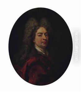 Portrait D'homme by Nicolas de Largilliere