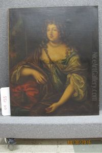 Portrait Of A Lady by Nicolas de Largilliere