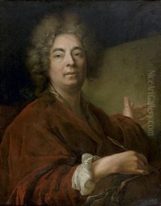 Autoportrait De L'artiste by Nicolas de Largilliere