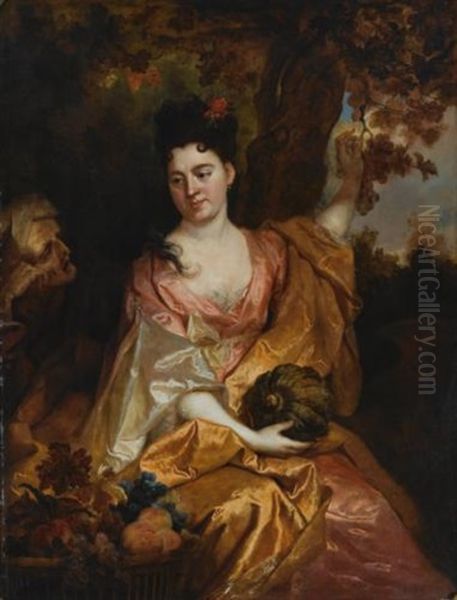 Portrait Of A Lady As Pomona, Beside Her Vertumnus - view 1