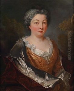 Damenbildnis by Nicolas de Largilliere