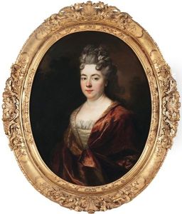 Bildnis Der Marie Anne Mancini, Herzogin Von Bouillon by Nicolas de Largilliere