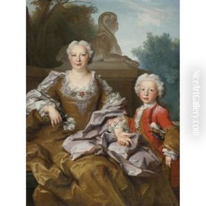 Madame Bertin And Her Son, Balthazar Bruno Madame Bertin And Her Son, Balthazar Bruno