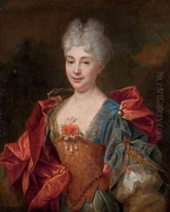 Portrait Presume De La Comtesse Yarbonne Pillet