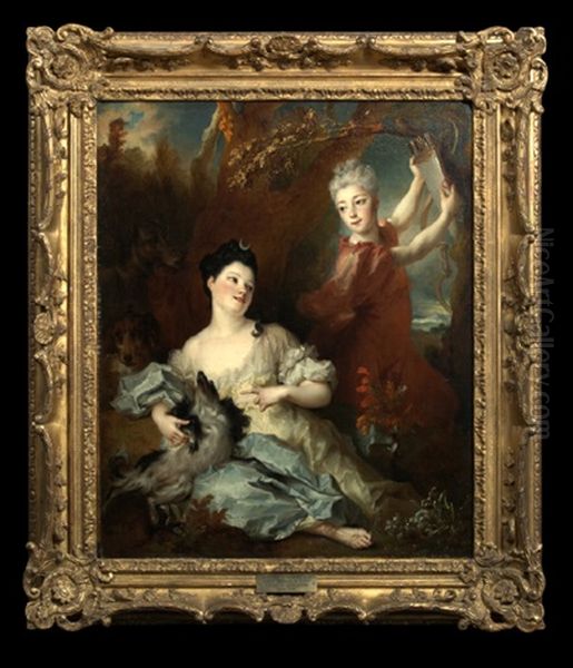 Portrait Of A Lady (marquise De Sourches?) - view 1