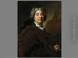 Selbstportrait by Nicolas de Largilliere
