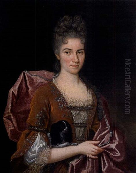 Portrait De Femme Au Chien - view 1