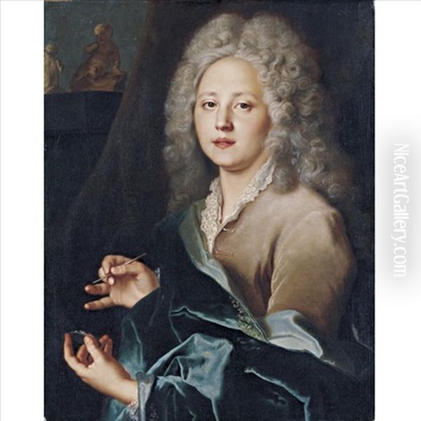 Portrait Of An Engraver (a Member Of The Roattier Family?) - view 1