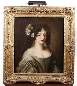 Portrait Of A Lady With Flowers In Her Hair