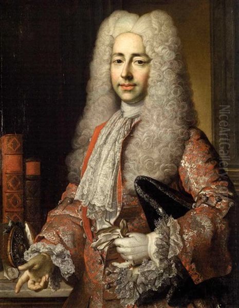 Portrait Of Conrad Detlev Count Von Dehn, Minister Under Duke August Wilhelm - view 1