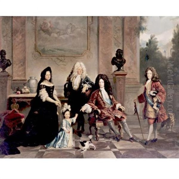 Louis Xiv And His Heirs - view 1