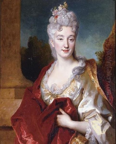 Portrait Of A Lady (comtesse De Courcelles?) - view 1