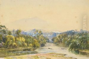 A Beach On Sri Lanka by William Wright Beling