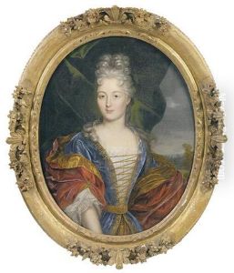 Portrait De Femme En Buste by Nicolas de Largilliere