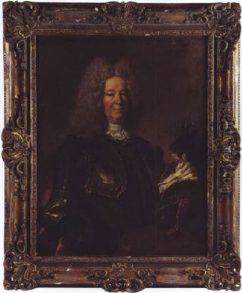 Portrait D'un Gentilhomme En Armure - view 1