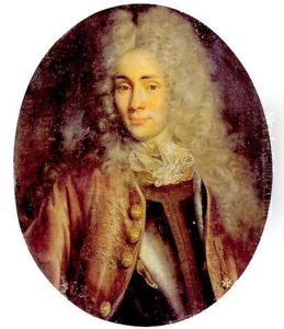 Portrait D'homme De Qualite, Portant Une Armure Sous Sa Veste by Nicolas de Largilliere