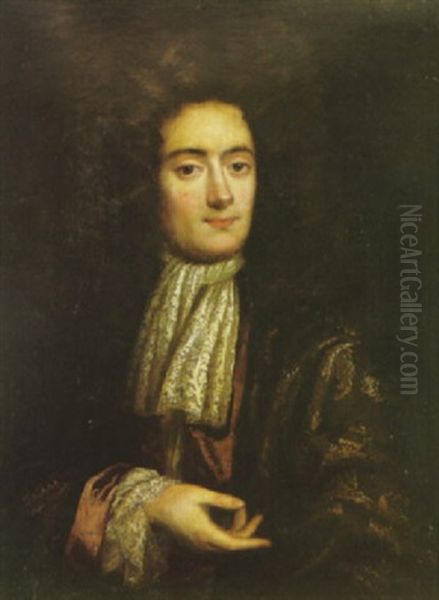 A Portrait Of A Nobleman With A Lace Scarf - view 1