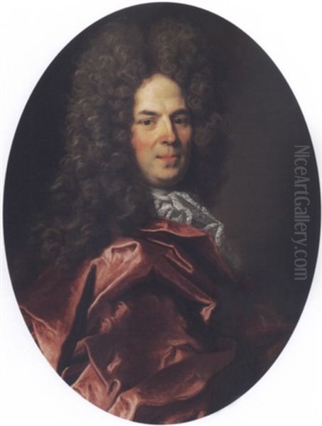 Portrait Of A Man In A Red Velvet Cloak - view 1