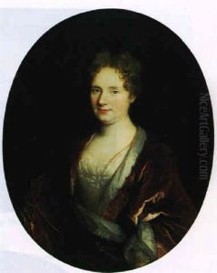 Portrait Of A Lady by Nicolas de Largilliere
