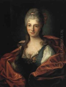 Portrait Of A Lady by Nicolas de Largilliere
