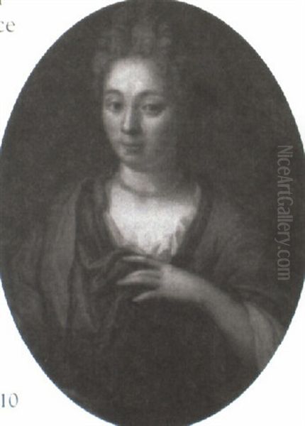 Portrait Of A Woman With A Pearl Necklace - view 1