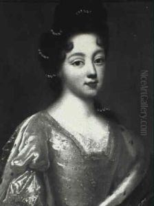Portraits Of A Gentleman And Lady by Nicolas de Largilliere