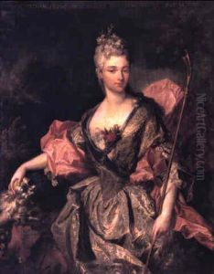 Portrait Presume De Jeanne De Brehan