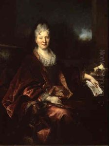 Portrait Presume De La Comtesse Hulin by Nicolas de Largilliere