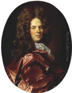 Portrait D'homme by Nicolas de Largilliere