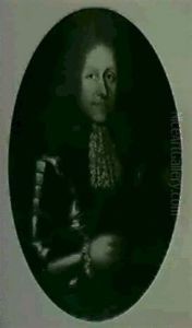 Portrait Of A French Nobleman by Nicolas de Largilliere