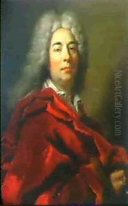 Autoportrait De L'artiste by Nicolas de Largilliere