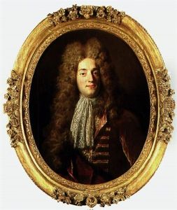 Portrait Of A Gentleman, Said To Be The Marquis De Las Cases by Nicolas de Largilliere