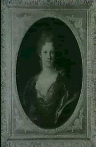 Portrait De Femme Vue En Buste by Nicolas de Largilliere