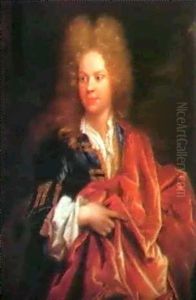 Portrait D'un Jeune Homme by Nicolas de Largilliere