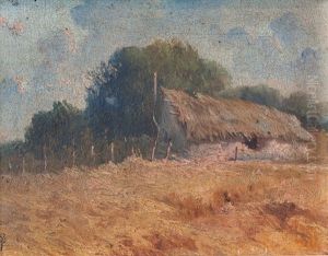 Paisaje Con Rancho by Ernesto Laroche