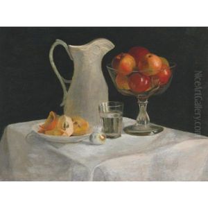 Still Life With Apples by Ludger Larose