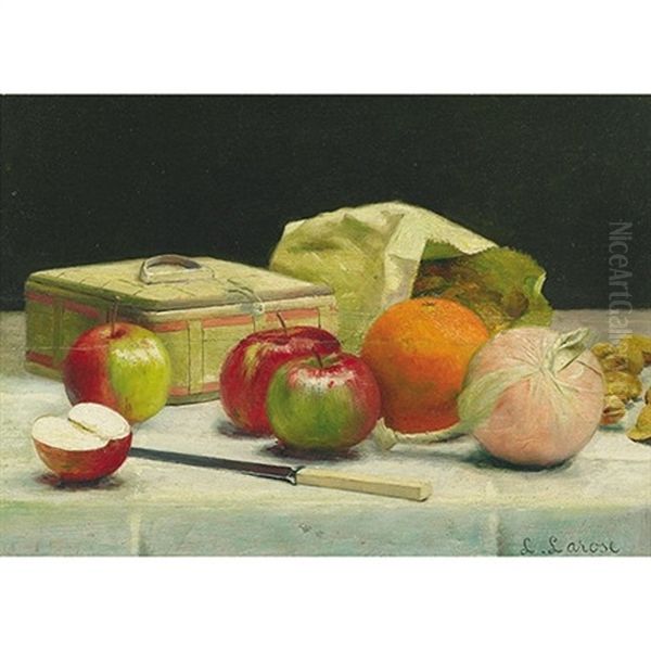 Bonbons, Noix, Pommes Et Oranges (+ Corbeille De Raisins Verts; 2 Works) - view 1