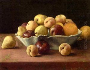 Still Life Of Fruit by Ludger Larose