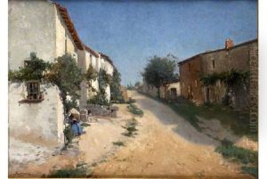 Pueblo Blanco by Jose de Larrocha Gonzalez