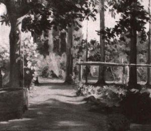 Camino En El Bosque by Jose de Larrocha Gonzalez