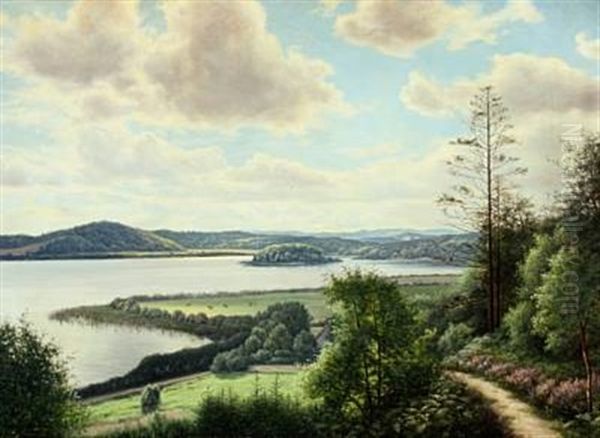 Landscape With View Of The Himmelbjerget - view 1